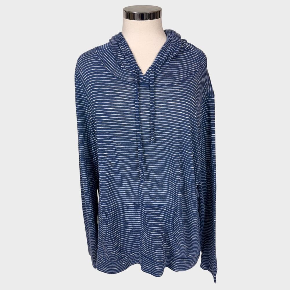 Weatherproof Vintage XL Womens Hooded Lightweight Pullover Polyester Rayon